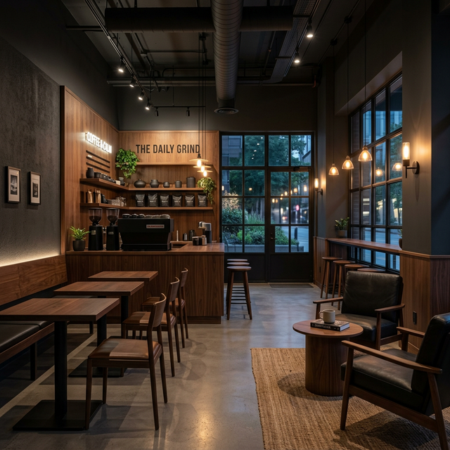 Intérieur Mâalem Coffee House